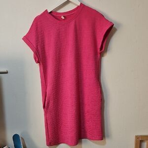 Chic Fuchsia Mini Dress